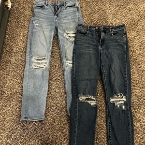 American Eagle “mom jeans” size 2